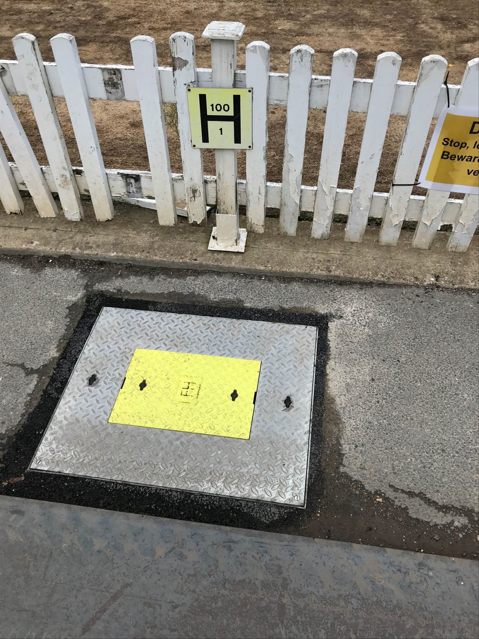 Bespoke fire hydrant steel access cover are Lord's Cricket Ground