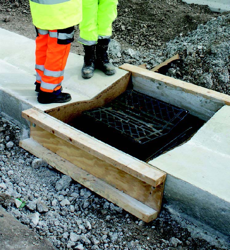 Wrekin V gully installation on the M62