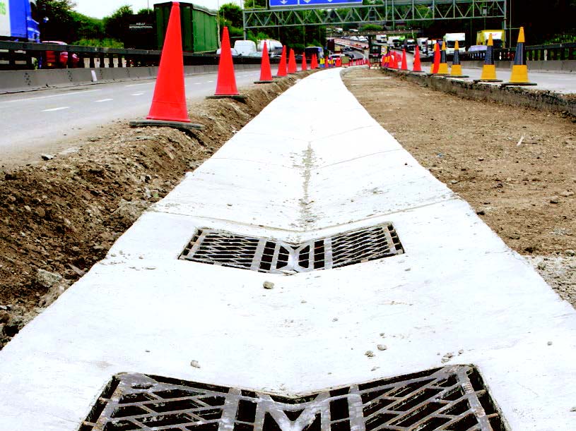 M62 V gully installation