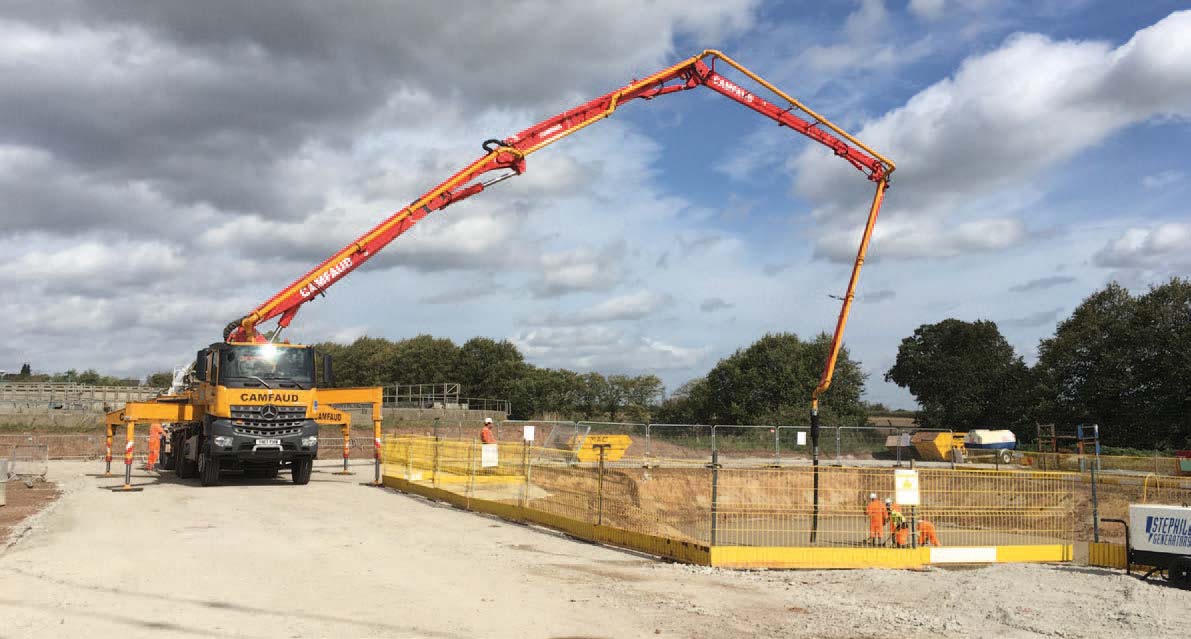 Earl Shilton working platform