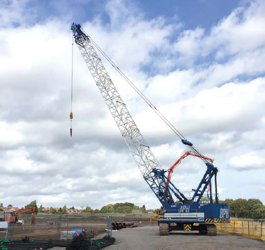 Earl Shilton working platform