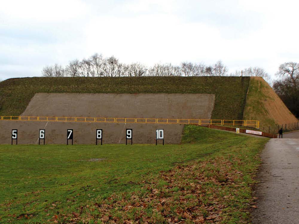 Completed Whittington rifle ranges