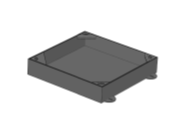 Installation guide for recessed covers - fig 1