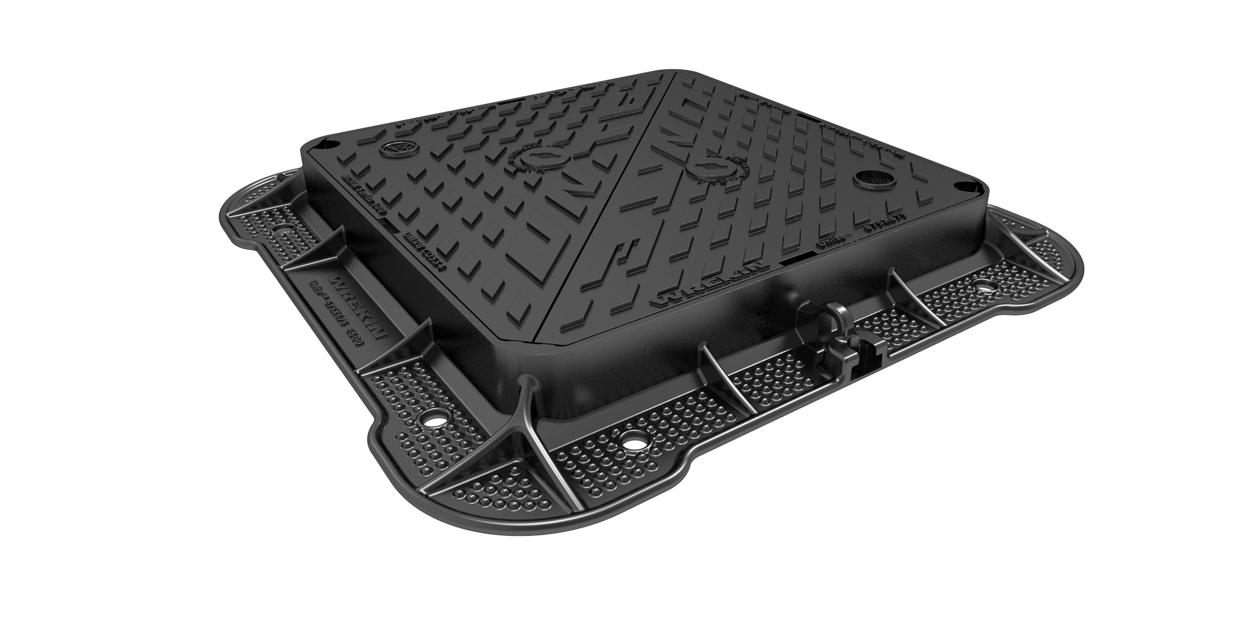 Unite E600 Square Manhole Cover Render