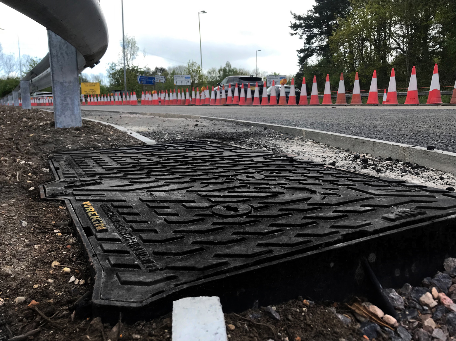 Wrekin Unite installation on M27