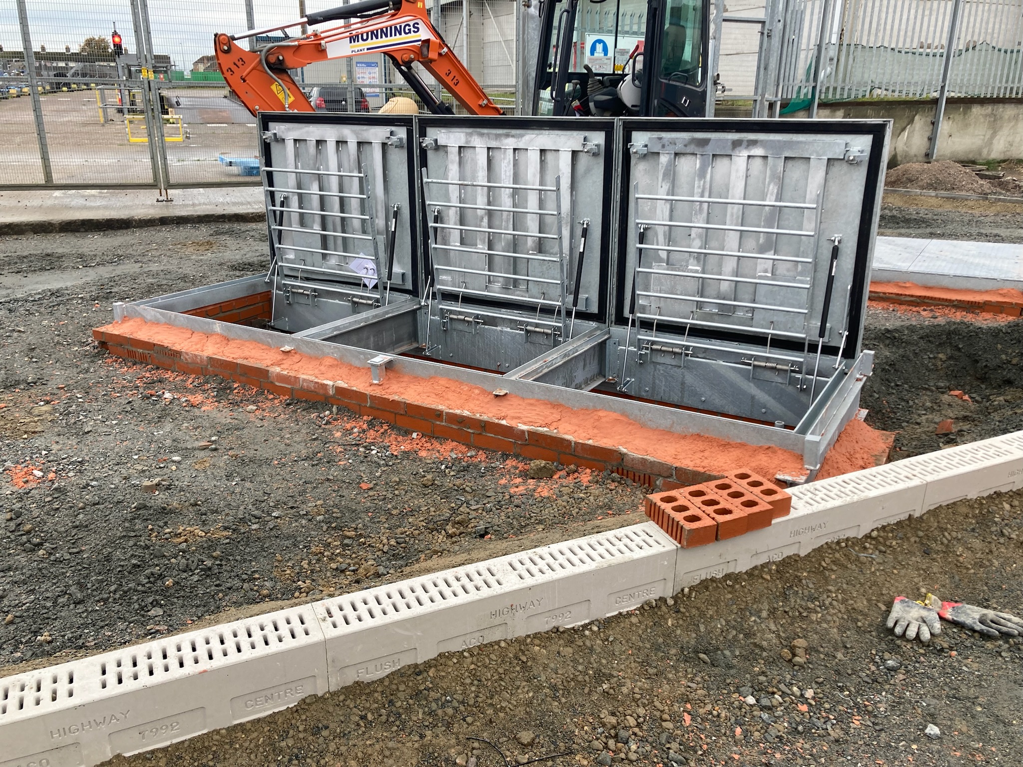 Wrekin bespoke steel access cover installation