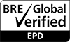 BRE Global Verified EPD mark