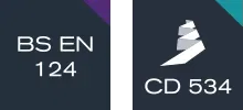 BS EN 124 & CD 534 logo