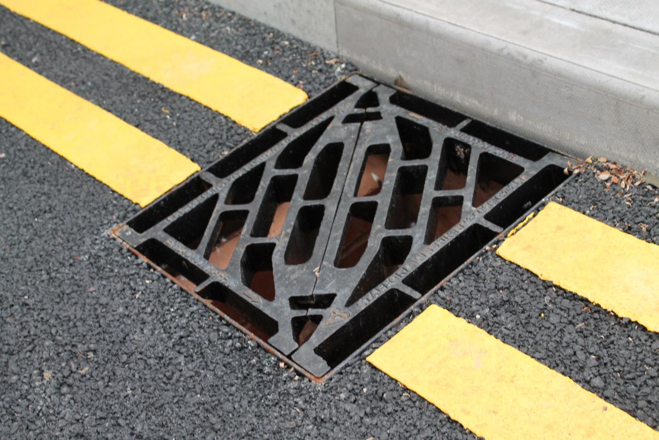 Wrekin gully grate installation