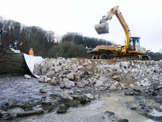 Mostyn Sea Wall Repairs