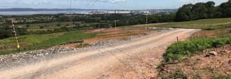 Hinkley Point C Nuclear Power Station haul road