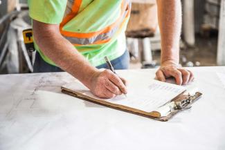 Construction drawing takeoff
