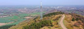 A view over Wrekin Hill