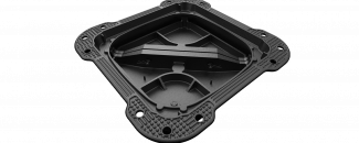 Unite D400 manhole cover showing mortar gripping feature