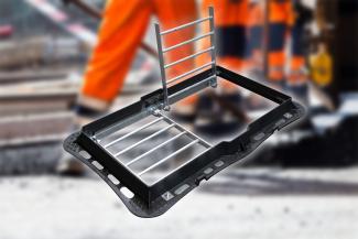 A bespoke safety grille