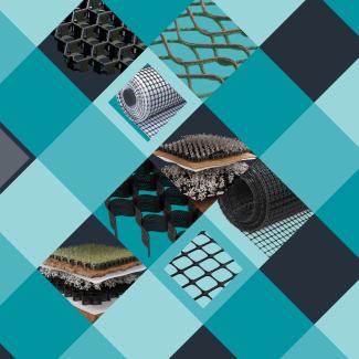 A grid of Geoworks branding and products