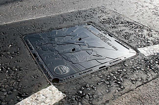 Abbey Road 50th Anniversary bespoke manhole cover