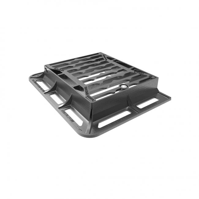 C250 Hinged gully grate render