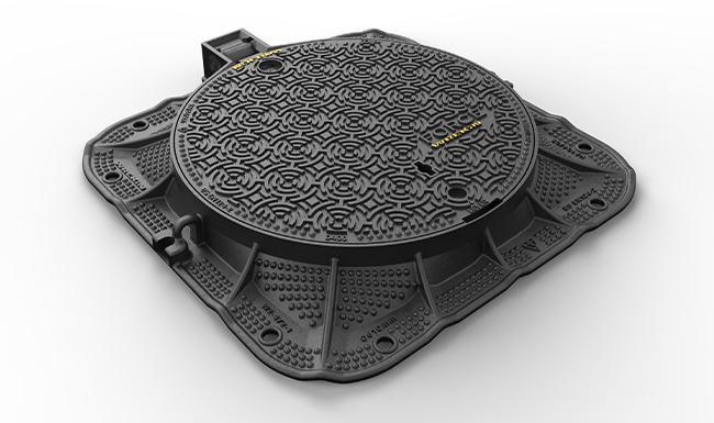 Force D400 manhole cover render