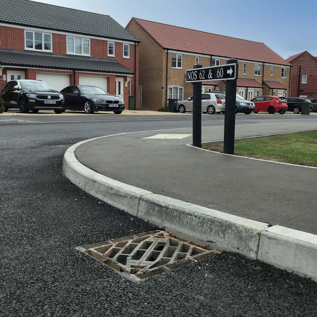 D400 Highway installed in housing estate