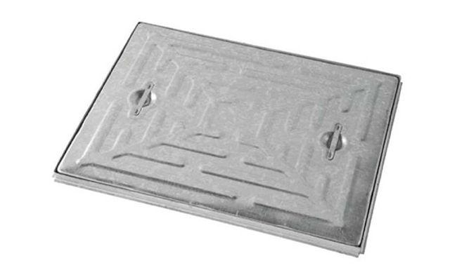 Steel manhole cover render