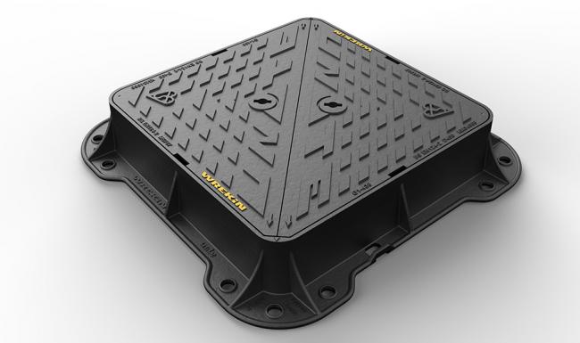 Unite manhole cover D400 render