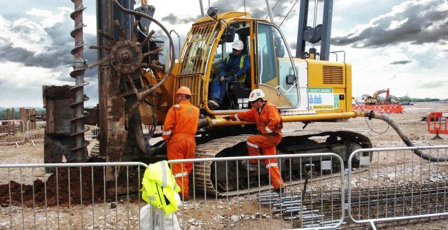 Piling mat