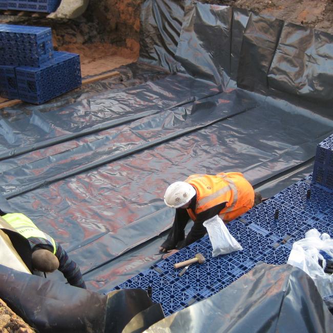 HDPE geomembrane