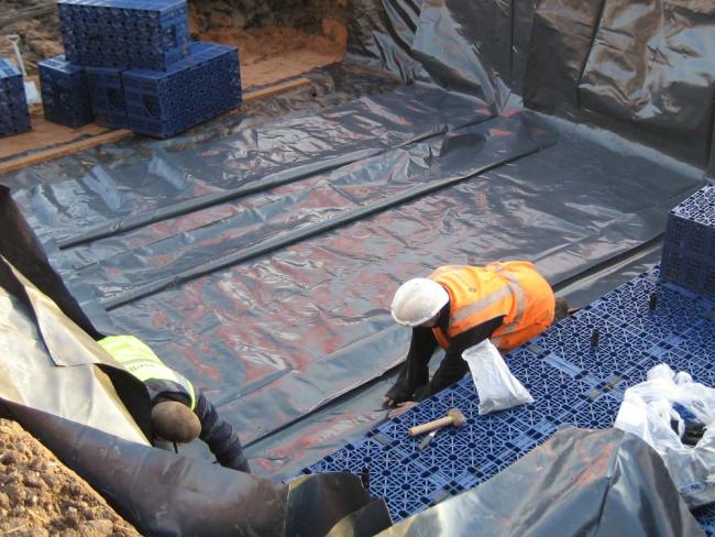 HDPE geomembrane