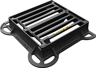 C250 Hinged Gully Grate render
