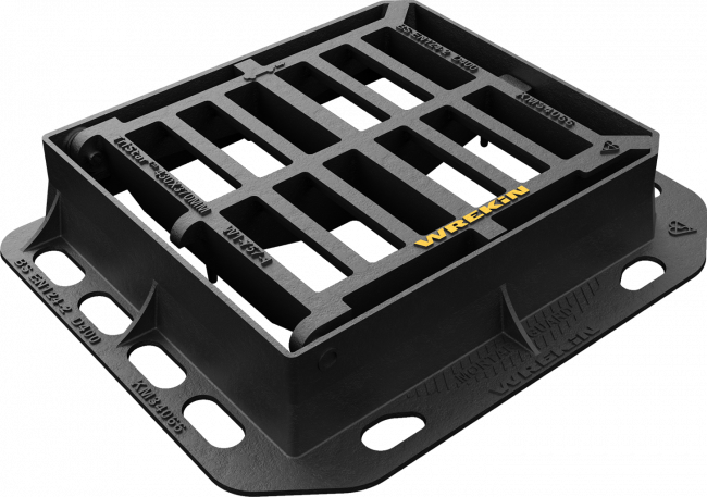 TriStar D400 gully grate product render