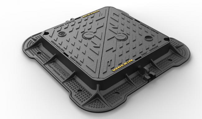 Unite evo manhole cover D400 render