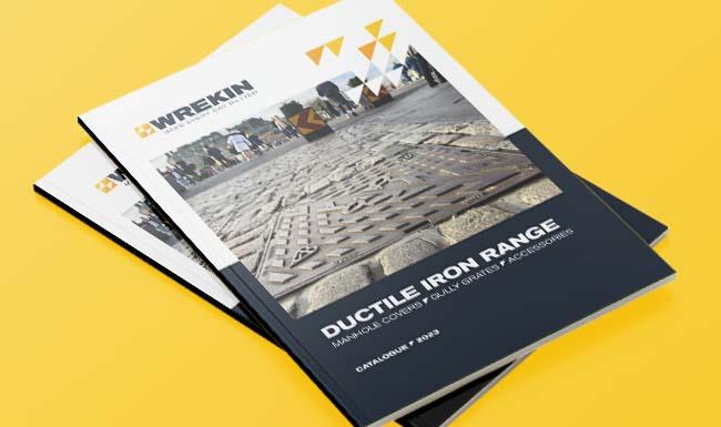 Front cover of new Ductile Iron Range catalogue