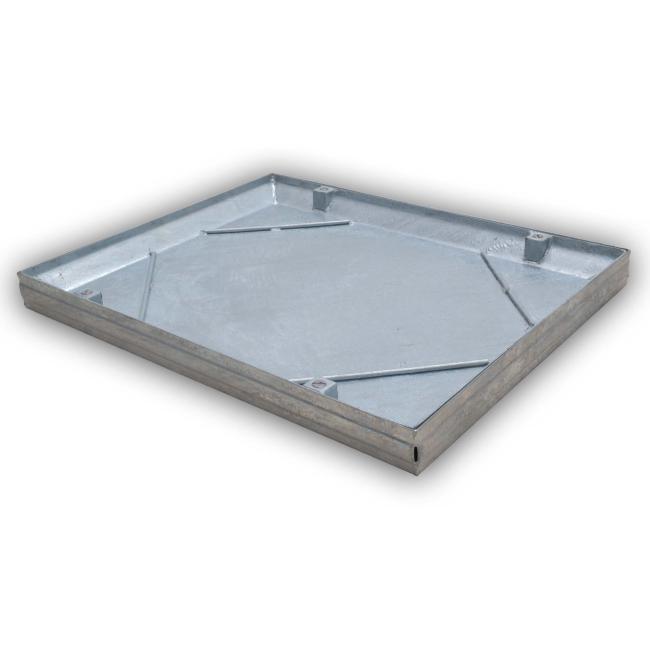 shallow recessed tray