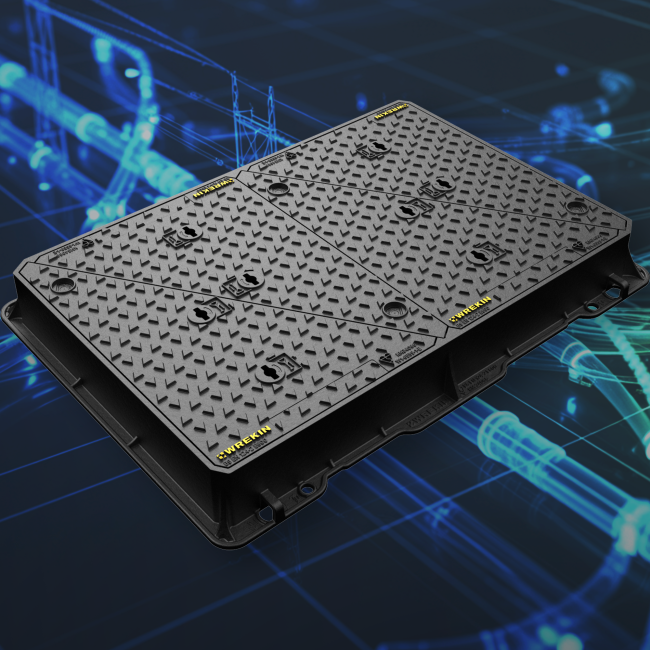 Pulse D400 Manhole Cover - Product render